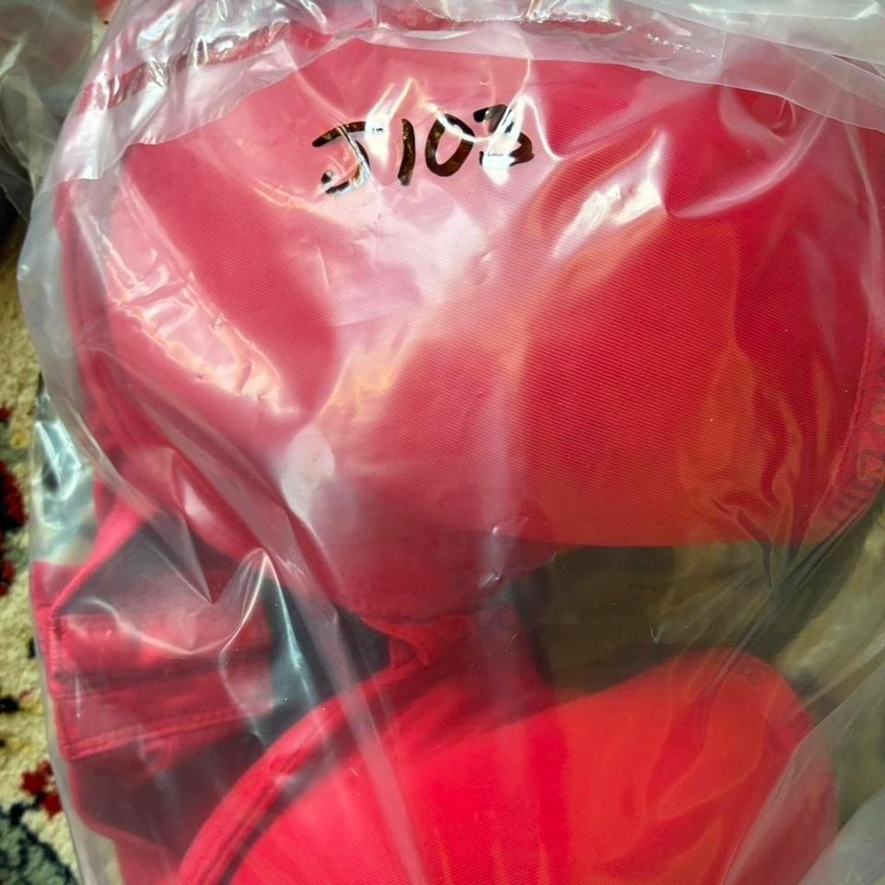 Juicy Couture black & red underwire bra combo Size 40C - Picture 8 of 8